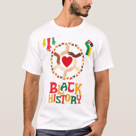 camiseta del mes de historia negra