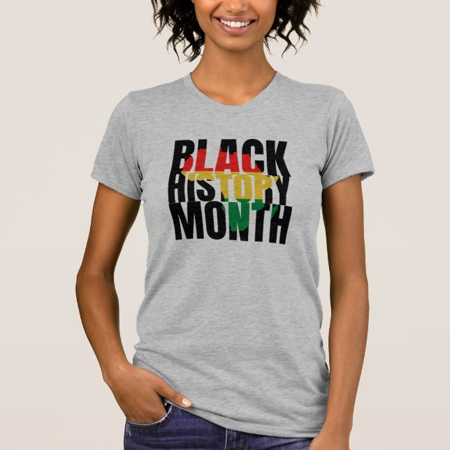 Camiseta del Mes de la Historia Negra (Anverso)