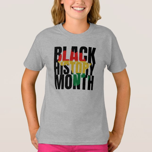 Camiseta del mes de la historia negra (Anverso)