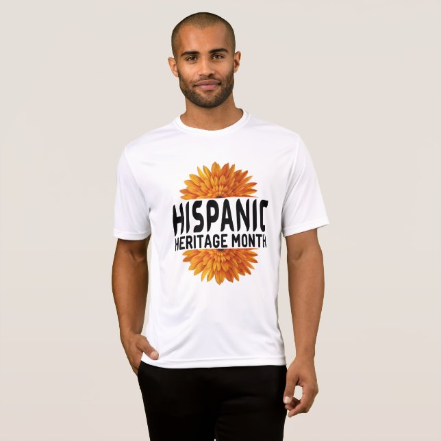 Camiseta del Mes del Patrimonio Hispano (Anverso completo)