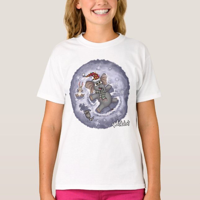 Camiseta del Metalphant Wilbur Angels de Nieve Chi (Anverso)