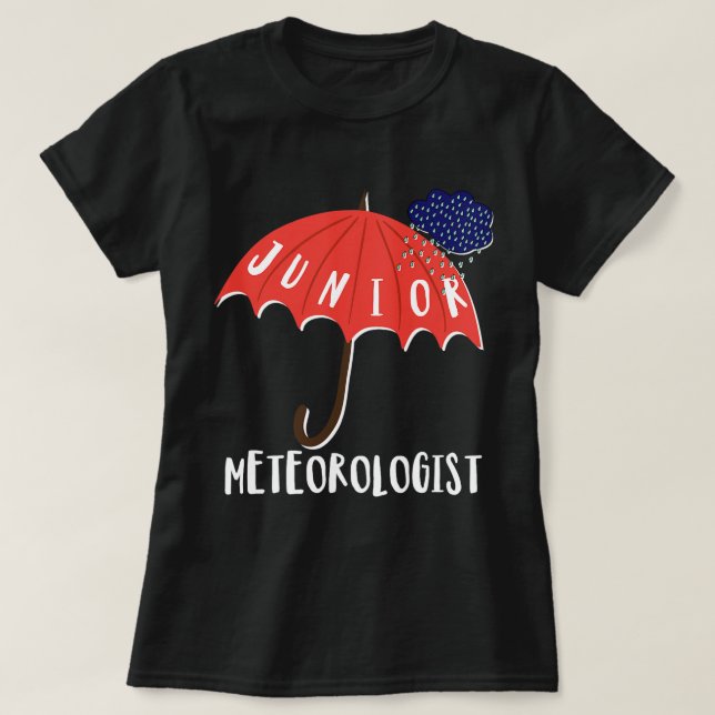 Camiseta del Meteorólogo Junior (Diseño del anverso)