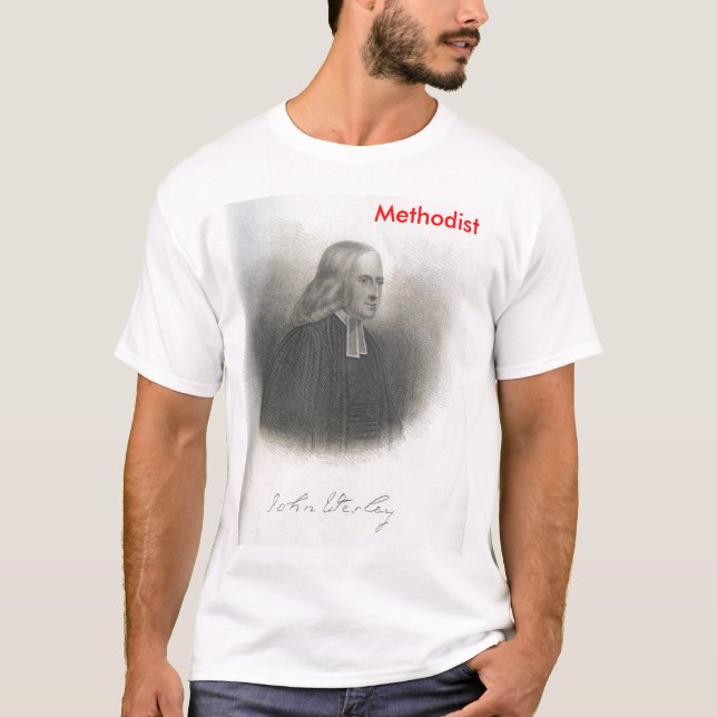 Camiseta del Methodist de John Wesley (Anverso)