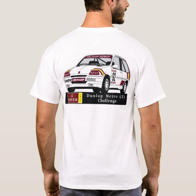 Camiseta del metro de Rover (Reverso)