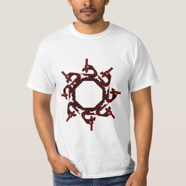 Camiseta del microscopio de la biología (Anverso)