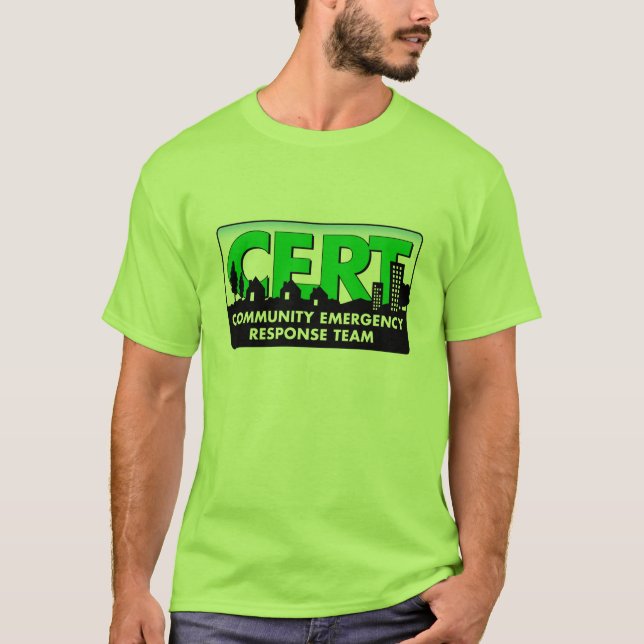 CAMISETA DEL MIEMBRO DEL CERT (Anverso)
