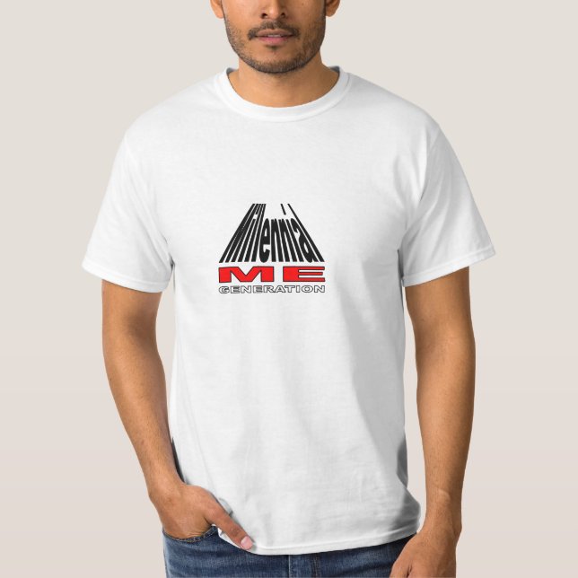 Camiseta del milenio. Generación-Y (Anverso)