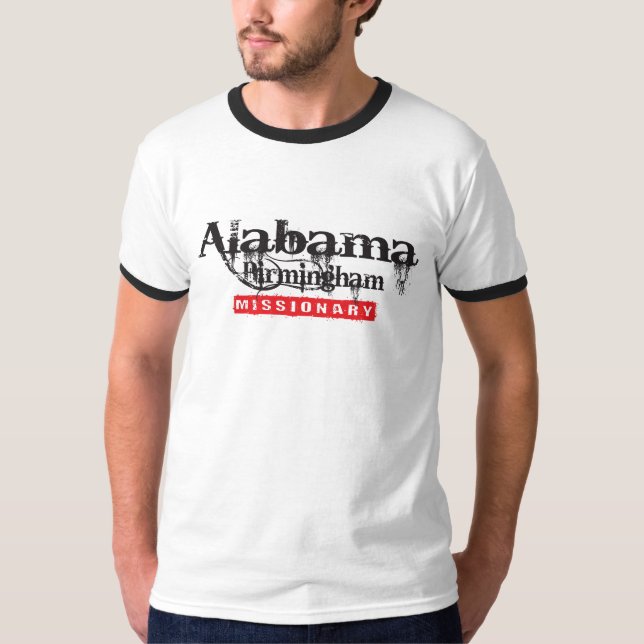 Camiseta del misionario de Alabama Birmingham (Anverso)