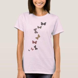 Camiseta del modelo de mariposa de Buda