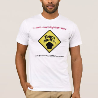 Camiseta del mollete del equipo