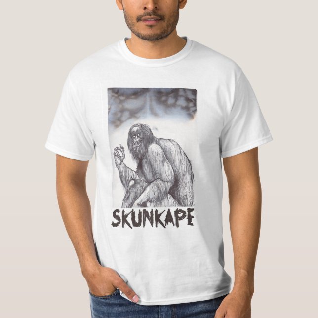 Camiseta del mono de la mofeta (Anverso)