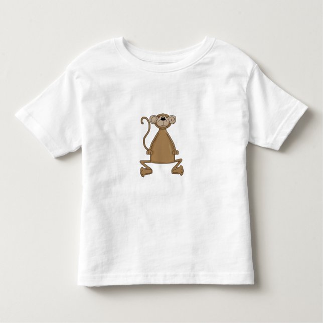 Camiseta del mono de los niños (Anverso)