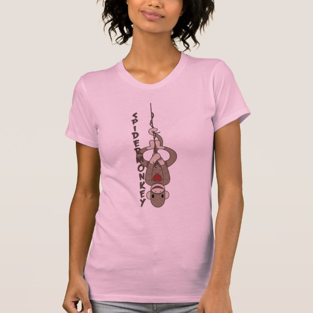 Camiseta del mono del calcetín (Anverso)