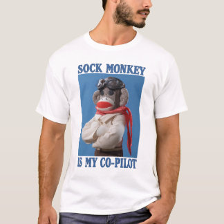 Camiseta del mono del copiloto