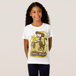 Camiseta del Mono Travieso en la Jungla