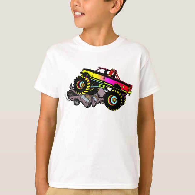 Camiseta del monster truck (Anverso)