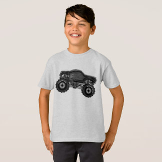 Camiseta del monster truck para los muchachos