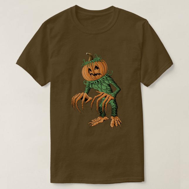 Camiseta del Monstruo de la Calabaza (Diseño del anverso)