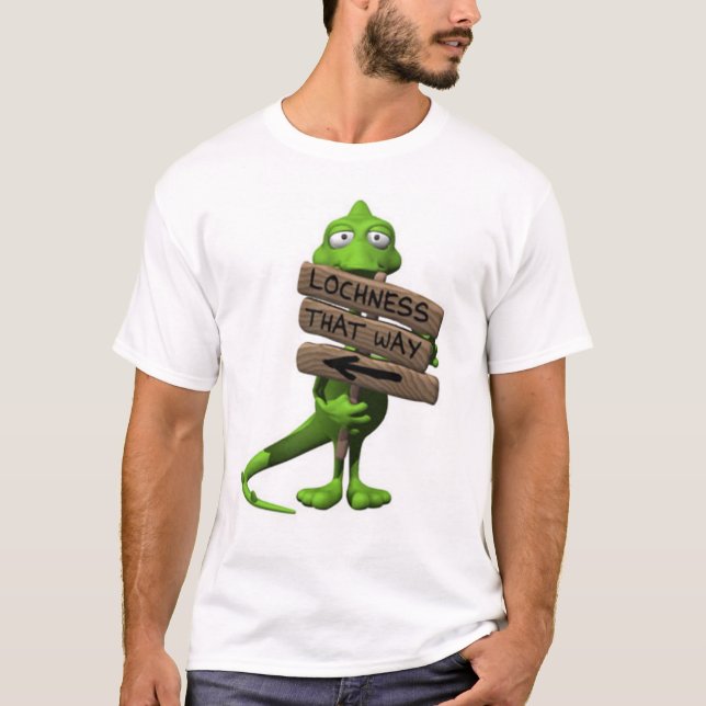 Camiseta del monstruo de Loch Ness (Anverso)