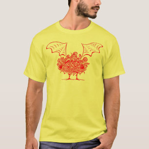 camiseta del monstruo de los espaguetis