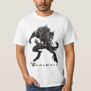 Camiseta del monstruo - hombre lobo