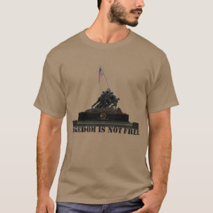 Camiseta del monumento de guerra del Cuerpo del