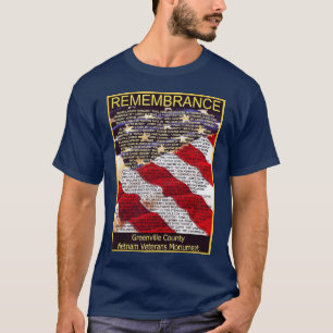 Camiseta del monumento de los veteranos del