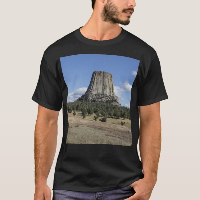 Camiseta del Monumento Nacional Devils Tower (Anverso)