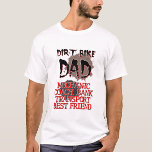 Camiseta del motocrós del papá de la bici de la