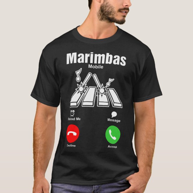 Camiseta del móvil de los Marimbas (Anverso)