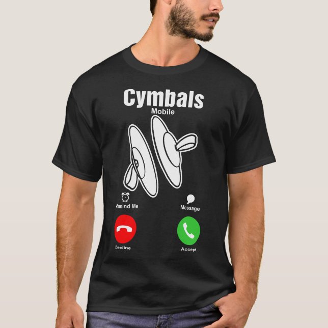 Camiseta del móvil de los platillos (Anverso)