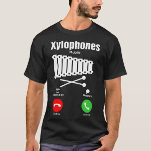 Camiseta del móvil de los xilófonos