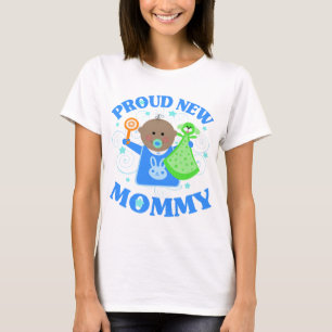 Camiseta del muchacho de la mamá del día de madr