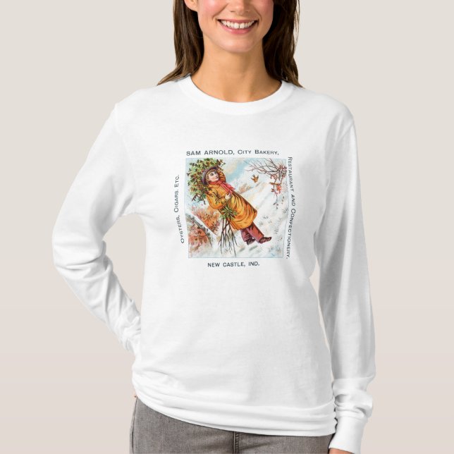 Camiseta del muchacho de la panadería (Anverso)