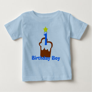 Camiseta del muchacho del cumpleaños