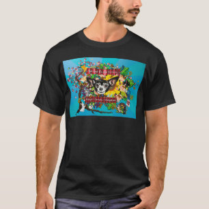 Camiseta del mural de la ji