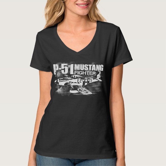 Camiseta del mustango P-51 (Anverso)