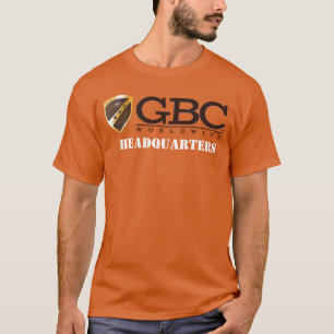 Camiseta del Naranja de la sede de GBC