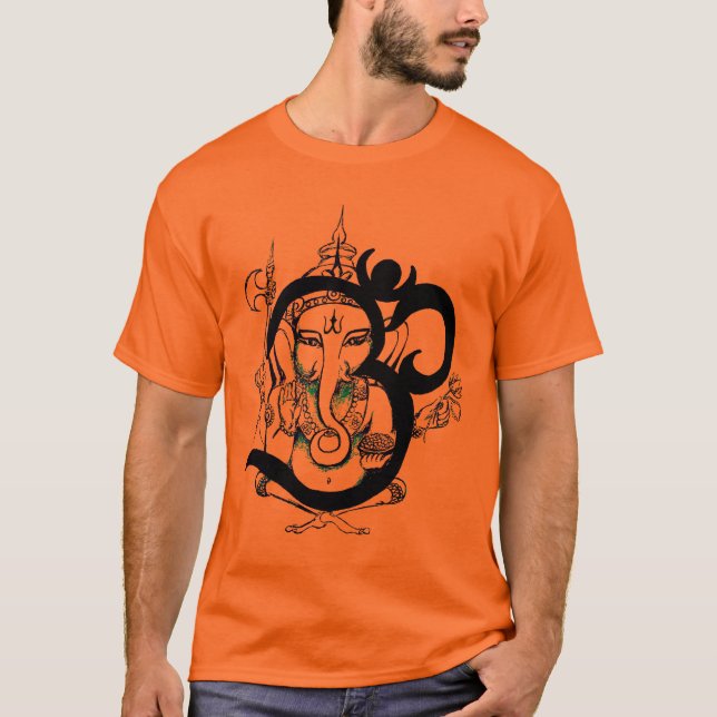 Camiseta del naranja de OM (Anverso)