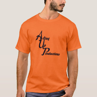 Camiseta del naranja del AUP