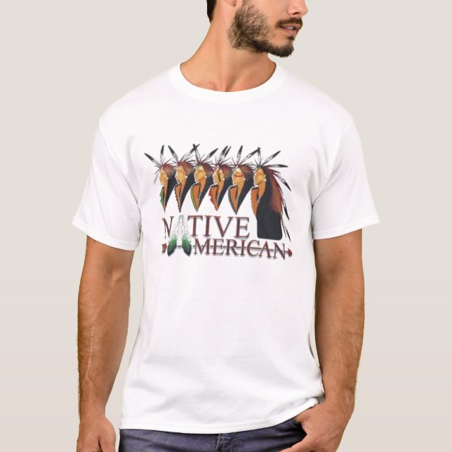 Camiseta del nativo americano (Anverso)