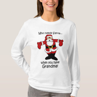 Camiseta del navidad de la abuela