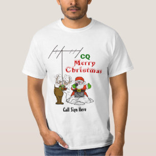 Camiseta del navidad de la calidad de copia de