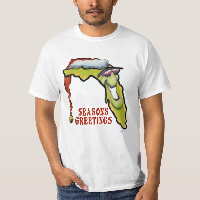 Camiseta del navidad de la Florida (Anverso)