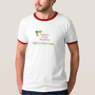 Camiseta del navidad de la fundación del tumor de
