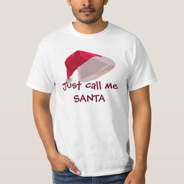 Camiseta del navidad de los hombres divertidos (Anverso)