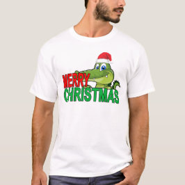 Camiseta del navidad del cocodrilo. .png