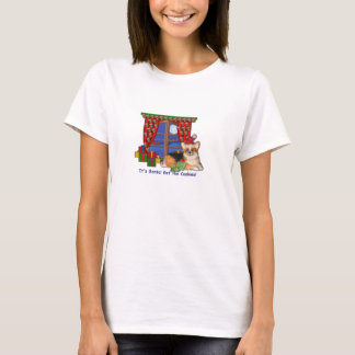 Camiseta del navidad del Corgi