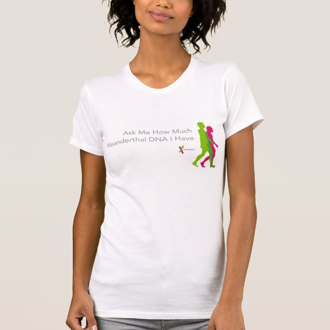 camiseta del Neanderthal 23andMe (Anverso)