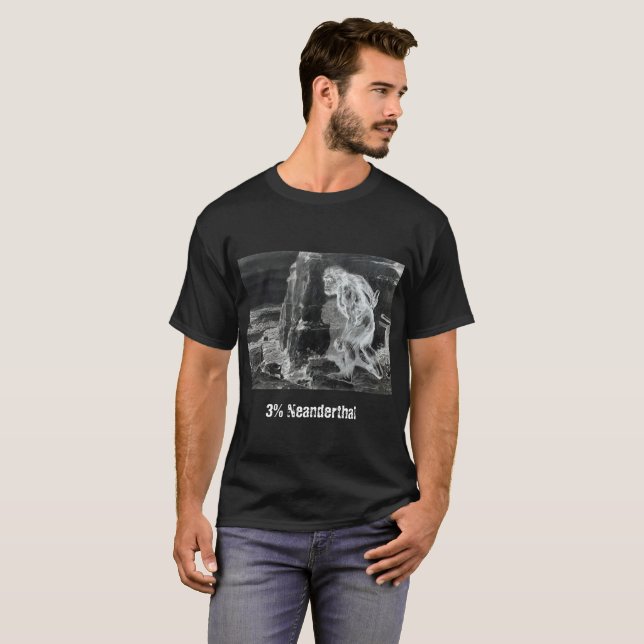 Camiseta del Neanderthal del 3% (Anverso completo)